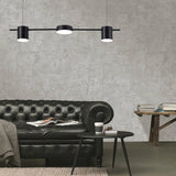 Arivelle | Modern Aluminium Multi-Head LED Pendant Light in Black or Gold