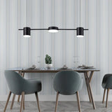 Arivelle | Modern Aluminium Multi-Head LED Pendant Light in Black or Gold