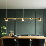 Arivelle | Modern Aluminium Multi-Head LED Pendant Light in Black or Gold
