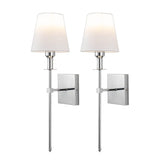 Elarisse | Wireless Rechargeable Wall Light with Remote Control and Modern Metal Design