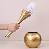 Keran | ABS Toilet Brush with Closed Base and Ergonomic Handle for Bathroom and Guest WC