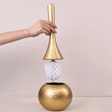 Keran | ABS Toilet Brush with Closed Base and Ergonomic Handle for Bathroom and Guest WC