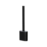 Ulric | Antibacterial Silicone Toilet Brush with Wall-Mounted Holder and Ventilated Base, Matte White