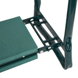 Elo | 2-in-1 Garden Kneeler and Seat with Folding Steel Frame and EVA Foam Pad for Gardening