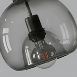 Nivara | Handblown Glass Pendant Light with Soft Ambient Glow for Dining & Living Spaces