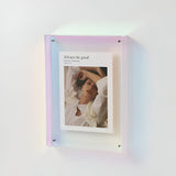 Koriel | Minimalist Transparent Acrylic Frame for Photos, Art and Wall Decor