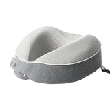 Kero | Memory Foam Travel Pillow with Magnetic Closure and Washable Cover for Travel and Reading