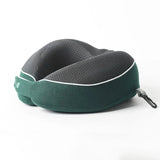 Kero | Memory Foam Travel Pillow with Magnetic Closure and Washable Cover for Travel and Reading