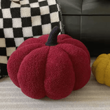Sano | Pumpkin Shaped Plush Cushion in Autumnal Colours for Living Room, Bedroom and Reading Corner