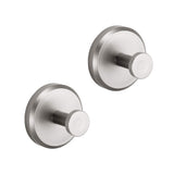 Sorin | Suction Cup Hook in ABS with No-Drill PVC Disc for Bathroom, Kitchen and Entryway Use