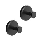 Sorin | Suction Cup Hook in ABS with No-Drill PVC Disc for Bathroom, Kitchen and Entryway Use