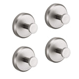 Sorin | Suction Cup Hook in ABS with No-Drill PVC Disc for Bathroom, Kitchen and Entryway Use