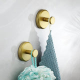 Sorin | Suction Cup Hook in ABS with No-Drill PVC Disc for Bathroom, Kitchen and Entryway Use