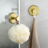 Sorin | Suction Cup Hook in ABS with No-Drill PVC Disc for Bathroom, Kitchen and Entryway Use