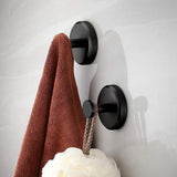 Sorin | Suction Cup Hook in ABS with No-Drill PVC Disc for Bathroom, Kitchen and Entryway Use