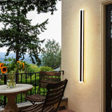 Solvara | Minimalist Black Exterior Wall Light with Integrated LED and Weatherproof IP65 Design