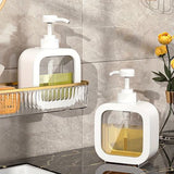 Morak | Minimalist Matte ABS Liquid Soap Dispenser with Easy-Fill Screw Cap for Bathroom and Kitchen Sink