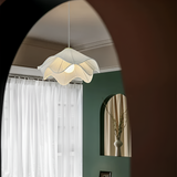 Almirae | Japandi Fabric Pendant Light with Warm Glow for Modern Interiors