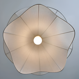 Almirae | Japandi Fabric Pendant Light with Warm Glow for Modern Interiors