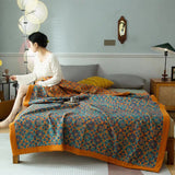 Korina | Organic Cotton Quilt with Breathable 6-Layer Design and Reversible Jacquard Pattern