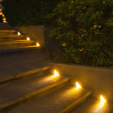 Sorea | Solar Step Light with Automatic Dusk Activation and IP65 Rating for Stairs, Deck and Pathway