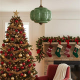 Sirela | Vintage Pumpkin Glass Pendant Light with Coloured Shades for Dining Rooms & Kitchens