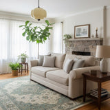 Sirela | Vintage Pumpkin Glass Pendant Light with Coloured Shades for Dining Rooms & Kitchens