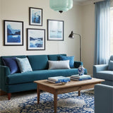 Sirela | Vintage Pumpkin Glass Pendant Light with Coloured Shades for Dining Rooms & Kitchens