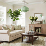 Sirela | Vintage Pumpkin Glass Pendant Light with Coloured Shades for Dining Rooms & Kitchens