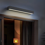 Zeroxen | Outdoor Linear Wall Light, IP65 Waterproof, Black Aluminium, Hardwired LED