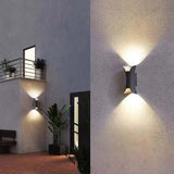 Elovira | Modern Outdoor Wall Light with Integrated LED and IP65 Weatherproof Design for Exterior Walls