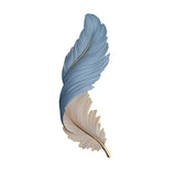 Zyvox | LED Feather Wall Art Light with Engraved Design for Bedroom and Living Room Décor