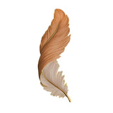Zyvox | LED Feather Wall Art Light with Engraved Design for Bedroom and Living Room Décor