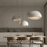 Lunora | Sculptural Wabi-Sabi Pendant Light with Soft Ambient Lighting