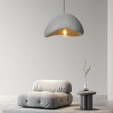 Lunora | Sculptural Wabi-Sabi Pendant Light with Soft Ambient Lighting