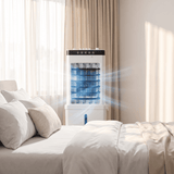 3-in-1 Portable Air Cooler with Fan & Humidifier – Mobile Evaporative Cooling Unit