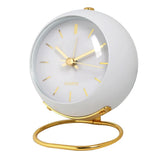 Nelvor | LED Table Clock with Alarm in Six Colours for Desk, Bedside Table and Entrance Shelf