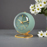 Nelvor | LED Table Clock with Alarm in Six Colours for Desk, Bedside Table and Entrance Shelf