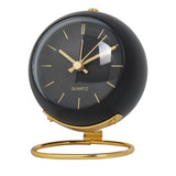 Nelvor | LED Table Clock with Alarm in Six Colours for Desk, Bedside Table and Entrance Shelf