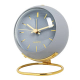 Nelvor | LED Table Clock with Alarm in Six Colours for Desk, Bedside Table and Entrance Shelf