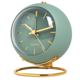 Nelvor | LED Table Clock with Alarm in Six Colours for Desk, Bedside Table and Entrance Shelf
