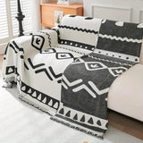 Avenoire | Textured Reversible Chenille Sofa Cover in Natural Tones for Living Room and Bedroom