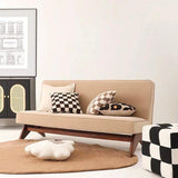 Deni | Cotton Blend Checkered Cushion Cover in Matcha Green and Coffee Brown for Sofa and Bedroom