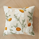 Limo | Botanical Foliage Cushion Cover in Cotton and Microfibre for Sofa, Bed and Reading Corner