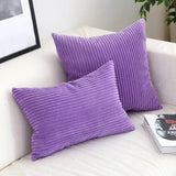Lavi | Corduroy Cushion Cover with Ribbed Texture and Discreet Zip in Two Sizes for Sofa and Bedroom