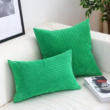 Lavi | Corduroy Cushion Cover with Ribbed Texture and Discreet Zip in Two Sizes for Sofa and Bedroom