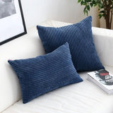 Lavi | Corduroy Cushion Cover with Ribbed Texture and Discreet Zip in Two Sizes for Sofa and Bedroom
