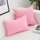 Lavi | Corduroy Cushion Cover with Ribbed Texture and Discreet Zip in Two Sizes for Sofa and Bedroom