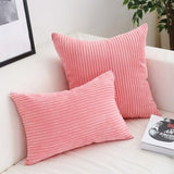 Lavi | Corduroy Cushion Cover with Ribbed Texture and Discreet Zip in Two Sizes for Sofa and Bedroom