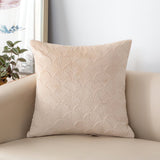 Beni | Velvet Cushion Cover with Shell Pattern in Nine Soft Shades for Sofa, Bed and Armchair